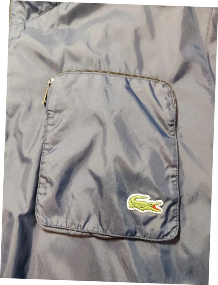 Lacoste veste coupe vent vintage femme capuche - photo numéro 6