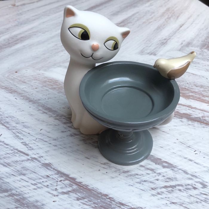 Porte bougie Partylite Chat à la fontaine