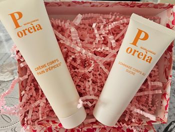 Lot gommage et crème corps