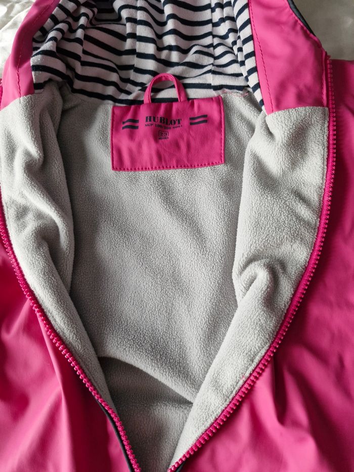 Superbe veste-poncho imperméable et polaire - photo numéro 5