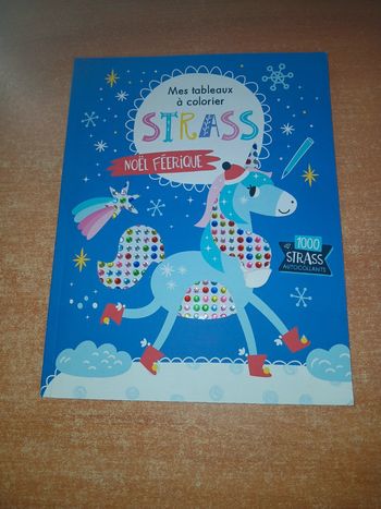 Mes tableaux à colorier Noël féerique