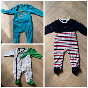 3 pyjamas bébé