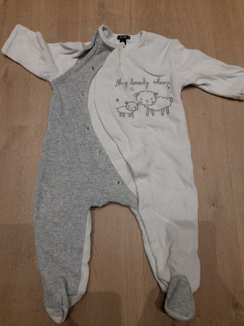 Pyjama mixte 12 mois