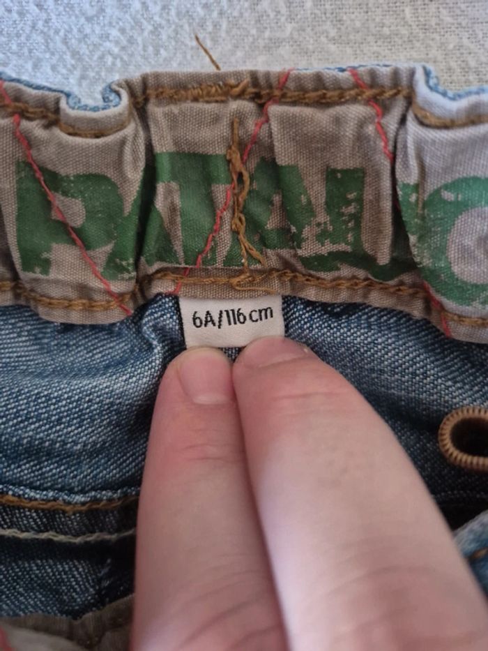 Pantacourt jeans 6 ans - photo numéro 3