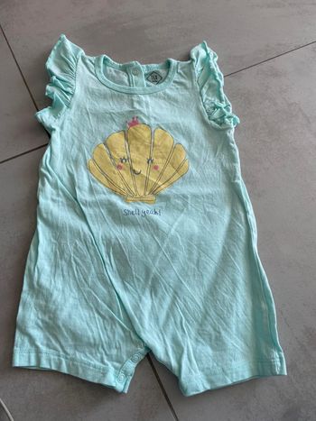 Combishort grenouillère Tex baby