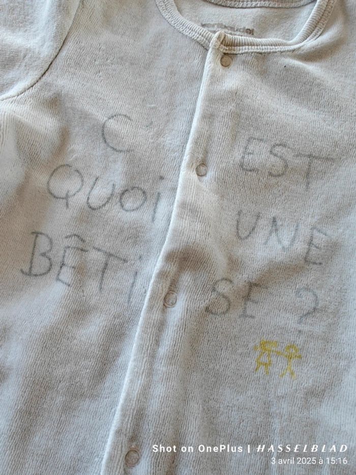 Lot de 2 grenouillères bébé - photo numéro 8