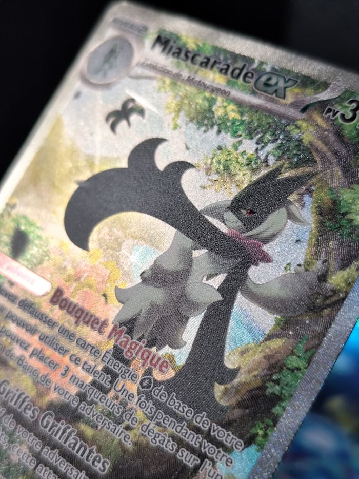 Carte pokémon neuve 🇨🇵 Miascarade Ex 256/191 FA Évolution à Paldéa - photo numéro 4