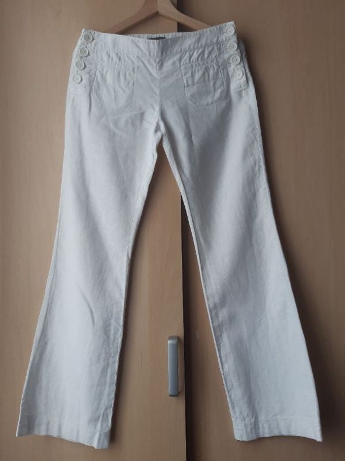 Pantalon blanc Armani Exchange