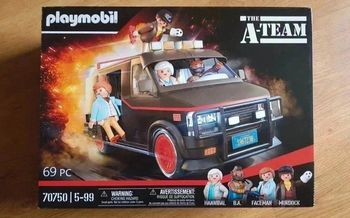 60 € 70750 Le Fourgon de l'Agence tous risques Playmobil