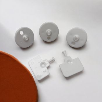 cache-prise de sécurité enfant avec 2 clés