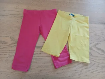 Lot 2 pantacourts fille 5 ans