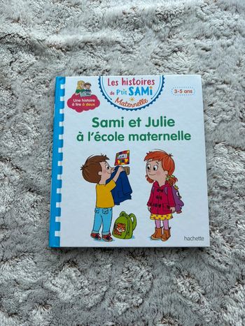 Livre Sami et Julie à l’école maternelle