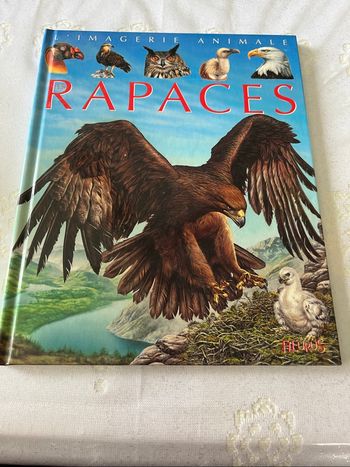 Livre l’imagerie animale. Les rapaces neuf