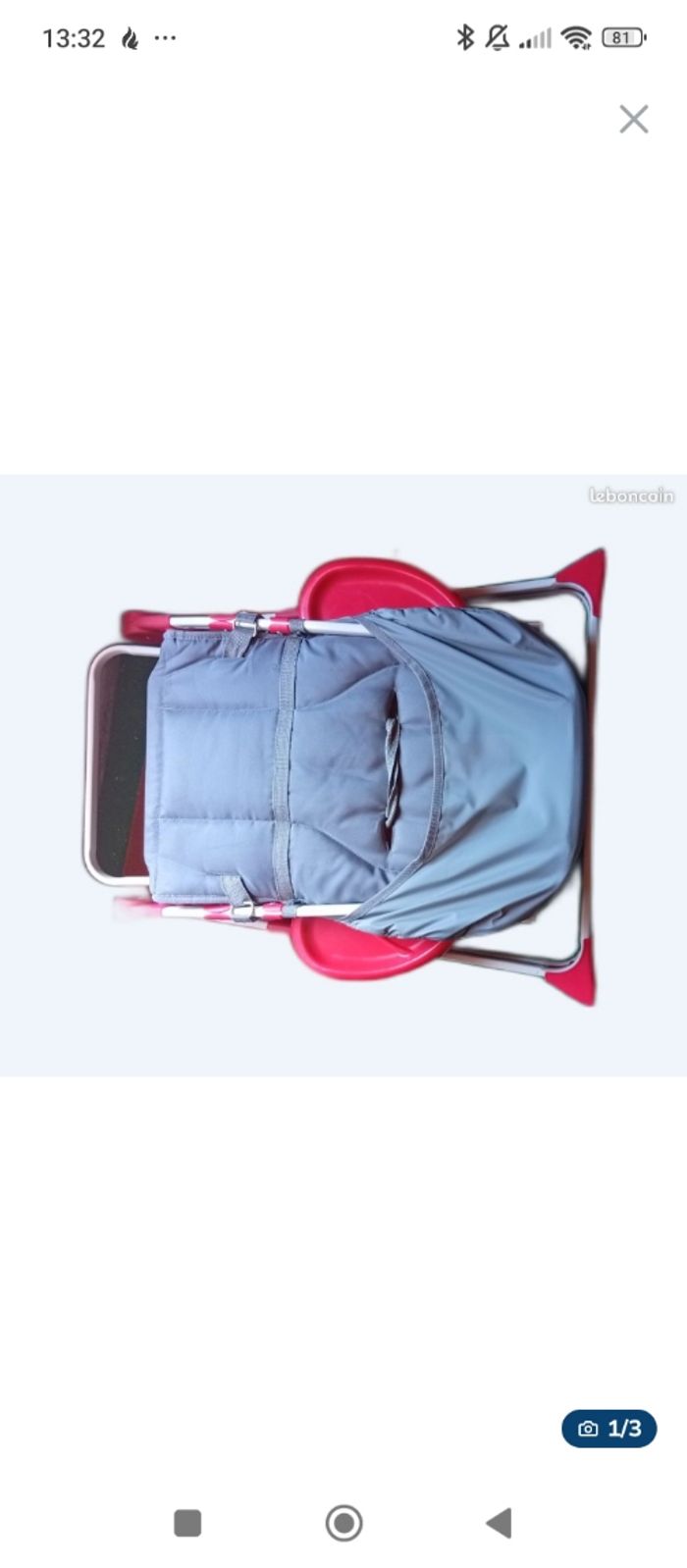 Chaise haute bébé - photo numéro 3