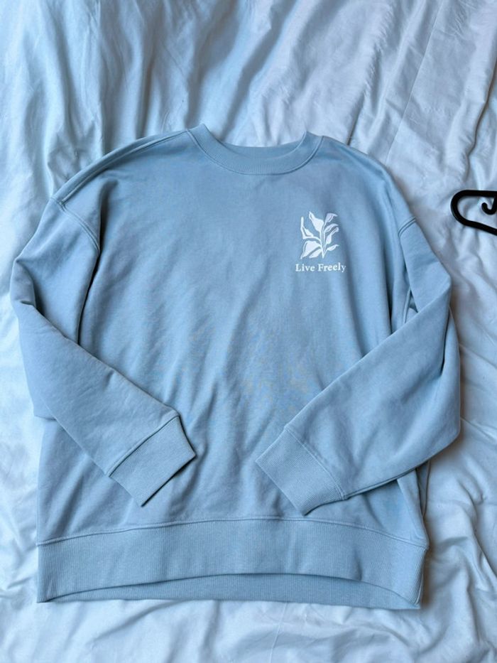 Pull bleu claire
