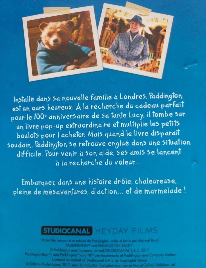 Livre Paddington 2 Le Roman du livre - photo numéro 7