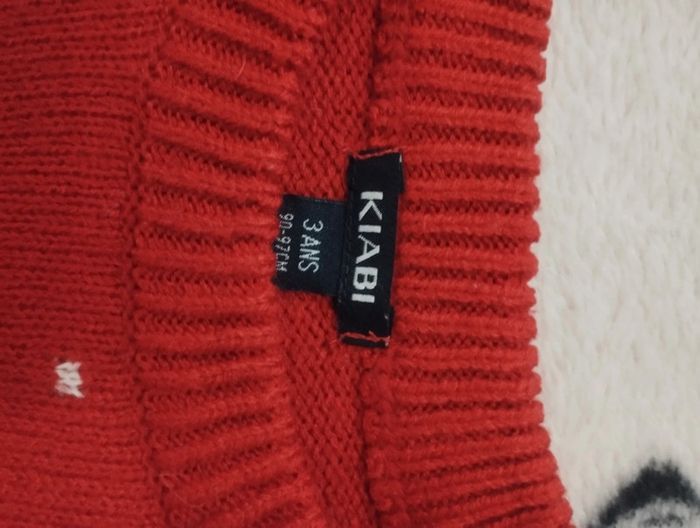 Pull de Noël Kiabi 36 mois - photo numéro 2