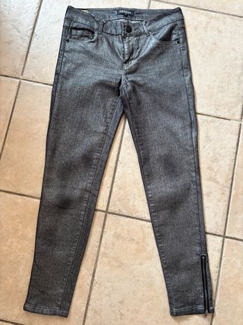 Jean gris pailletée Morgan36