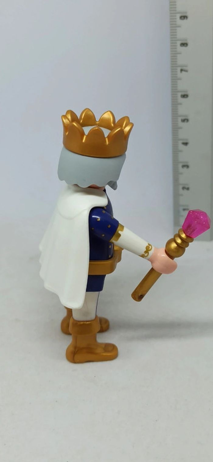 Homme roi super 4 avec cape blanche playmobil - photo numéro 3