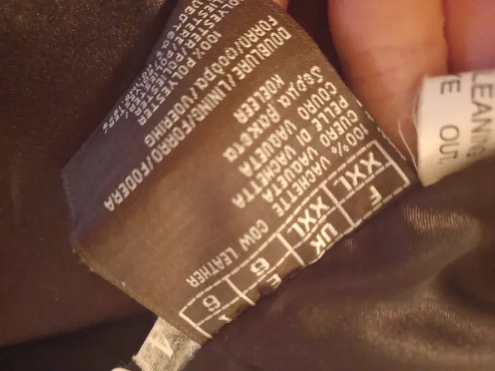 Veste Oakwood XXL vachette - photo numéro 4