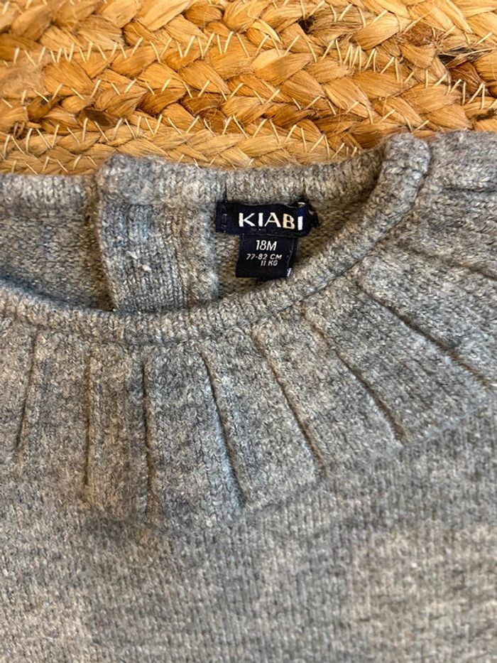 Robe pull fille 18 mois Kiabi - photo numéro 2