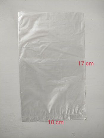 Lot de sachets en plastique