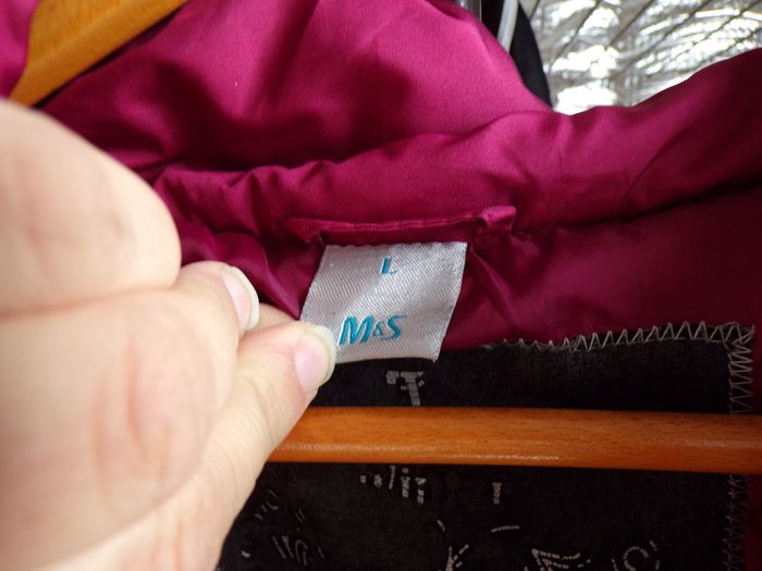 Parka rose violette taille L - photo numéro 2