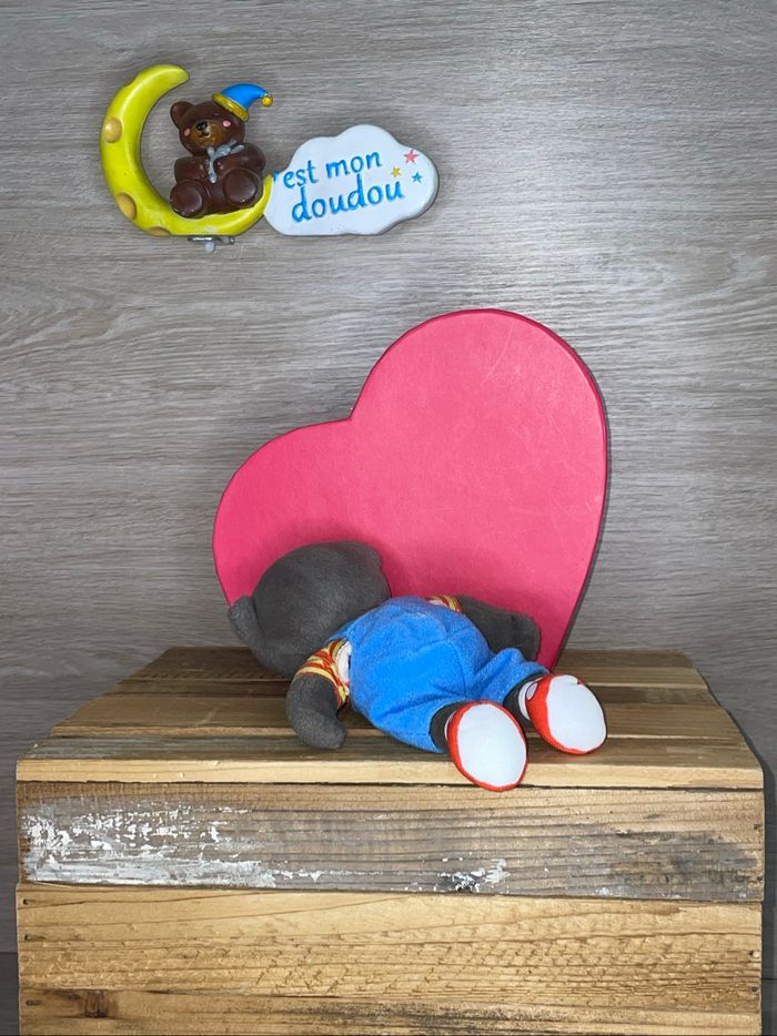 POP10 doudou petit ours 🐻 brun - photo numéro 2