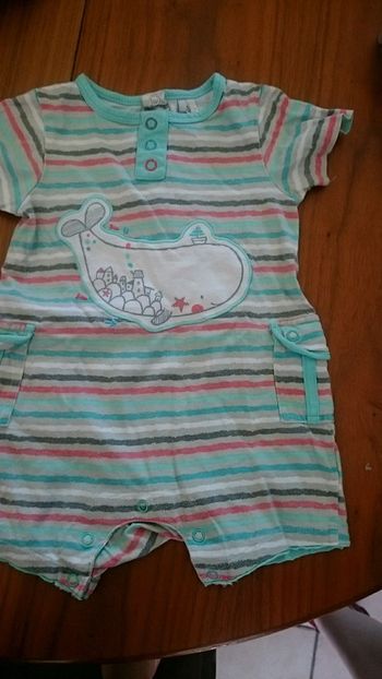 Combinaison courte été 12 mois