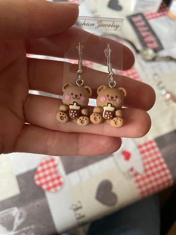 Boucles d’oreilles oursons
