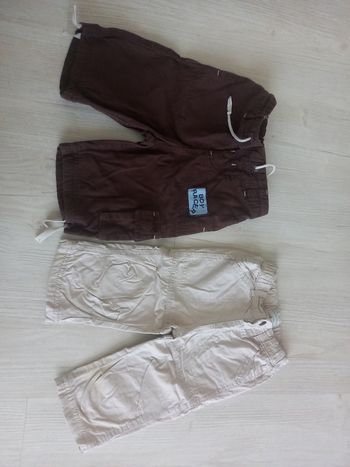 Lot de 2 pantalons garçon 12 mois