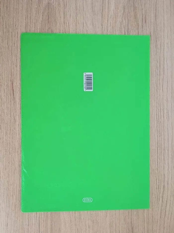 Lot 4 protège-cahier jaune violet noir vert / Elba - A4 - photo numéro 12