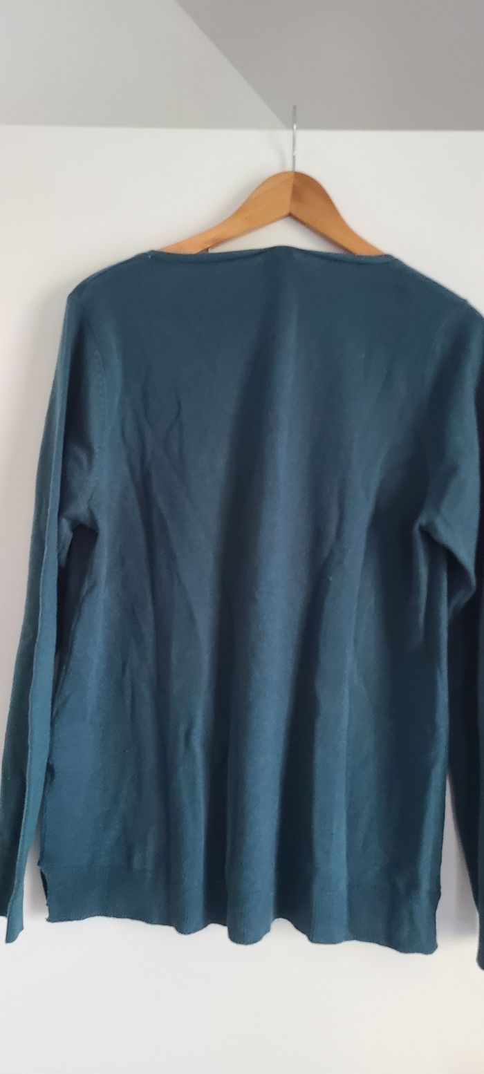 Pull fin femme vert - photo numéro 6