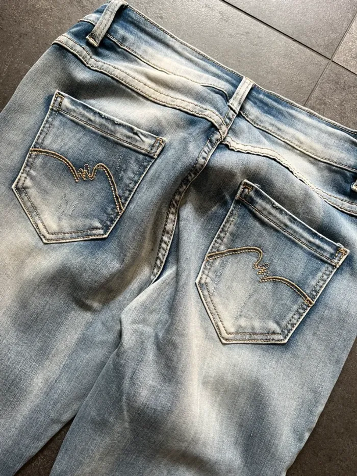 Jean Slim Luizacco détails sequins - photo numéro 6