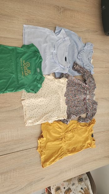 Lot fille 9 mois mi saison été 