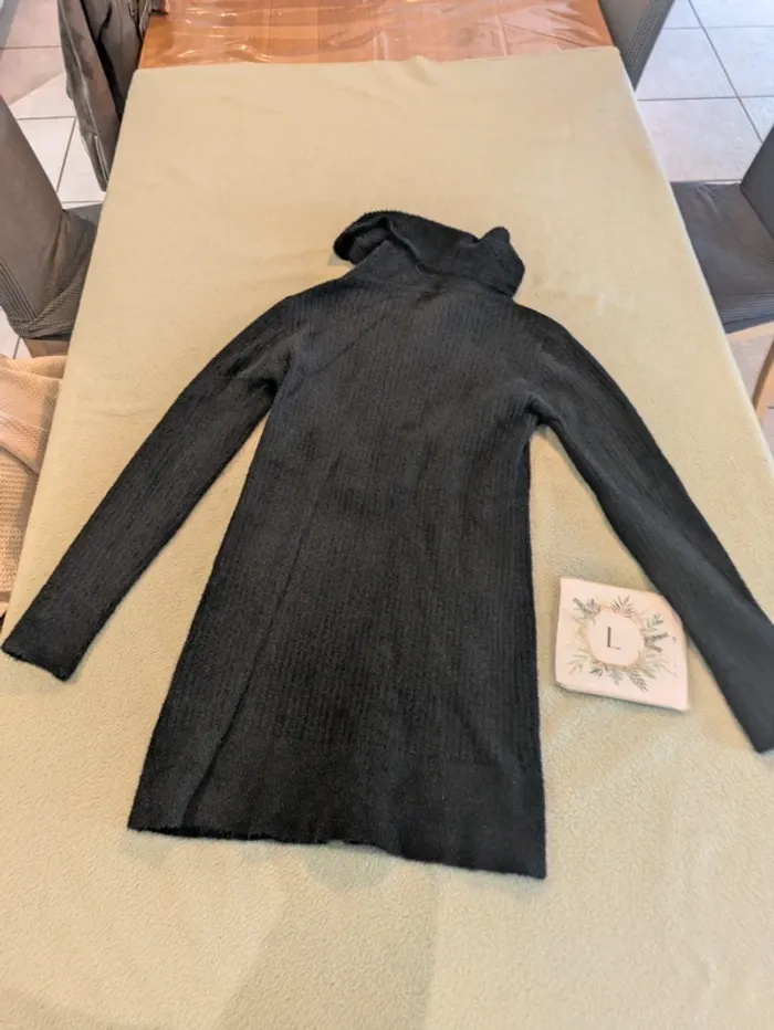 Robe noir en Mailles L/XL - photo numéro 3
