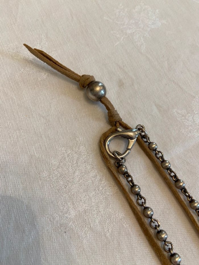 Sautoir à breloques en argent Réminiscence - photo numéro 18