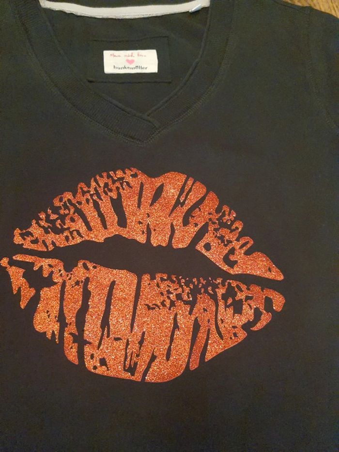 T-shirt de pyjama noir Hunkemöller taille S - photo numéro 7
