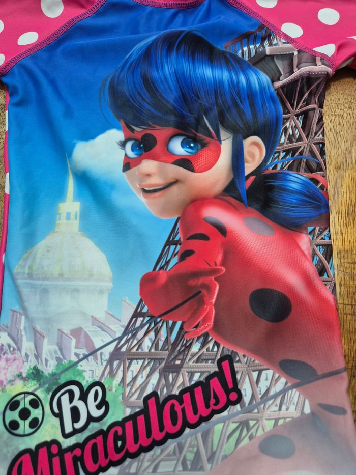 Combinaison maillot miraculous 4 ans - photo numéro 2