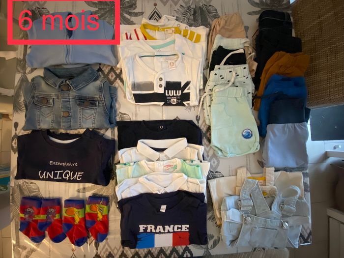 Lot vêtements bébé garçon 1/3/6mois - photo numéro 3
