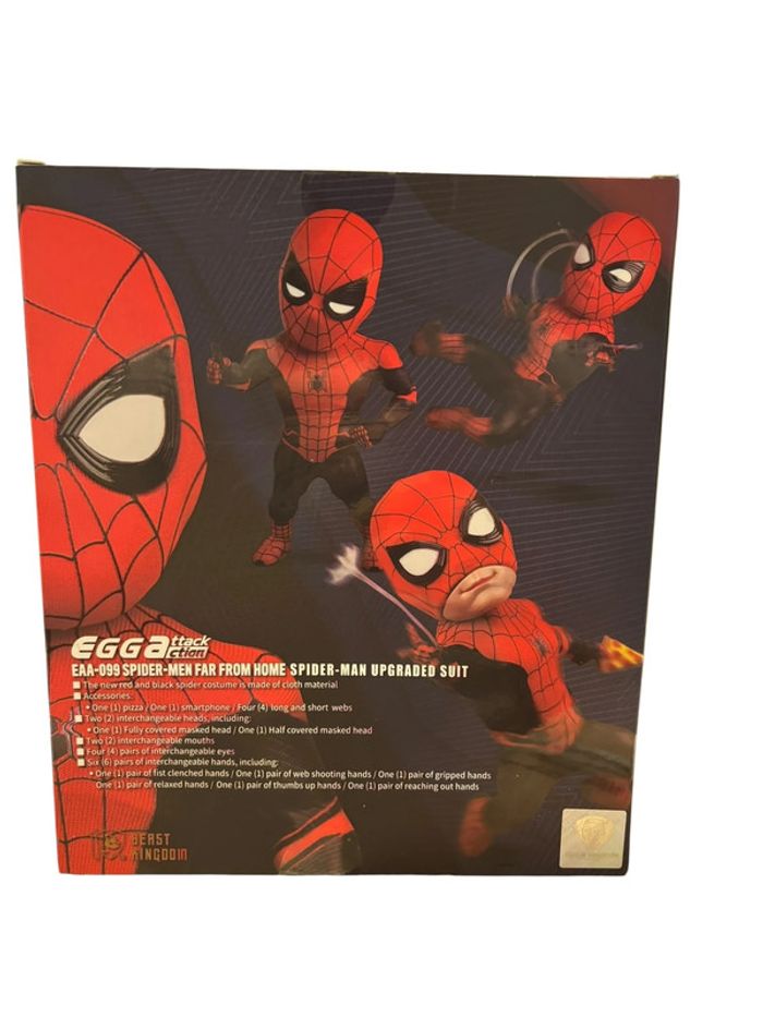 Figurine Marvel Spider-Man Upgrade Suit Egg Attack Fram From Home EAA-099 Beast Kingdom neuf - photo numéro 2