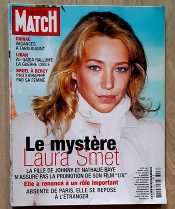 Magazine Paris Match spécial Laura Smet et Paris Hilton