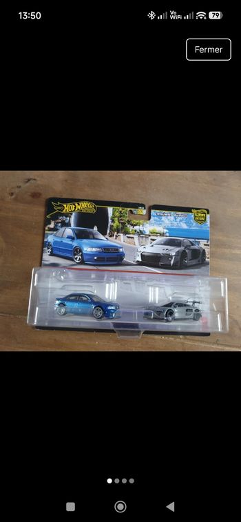 Hot Wheels Audi S4 Quattro/Audi R8 LMS 