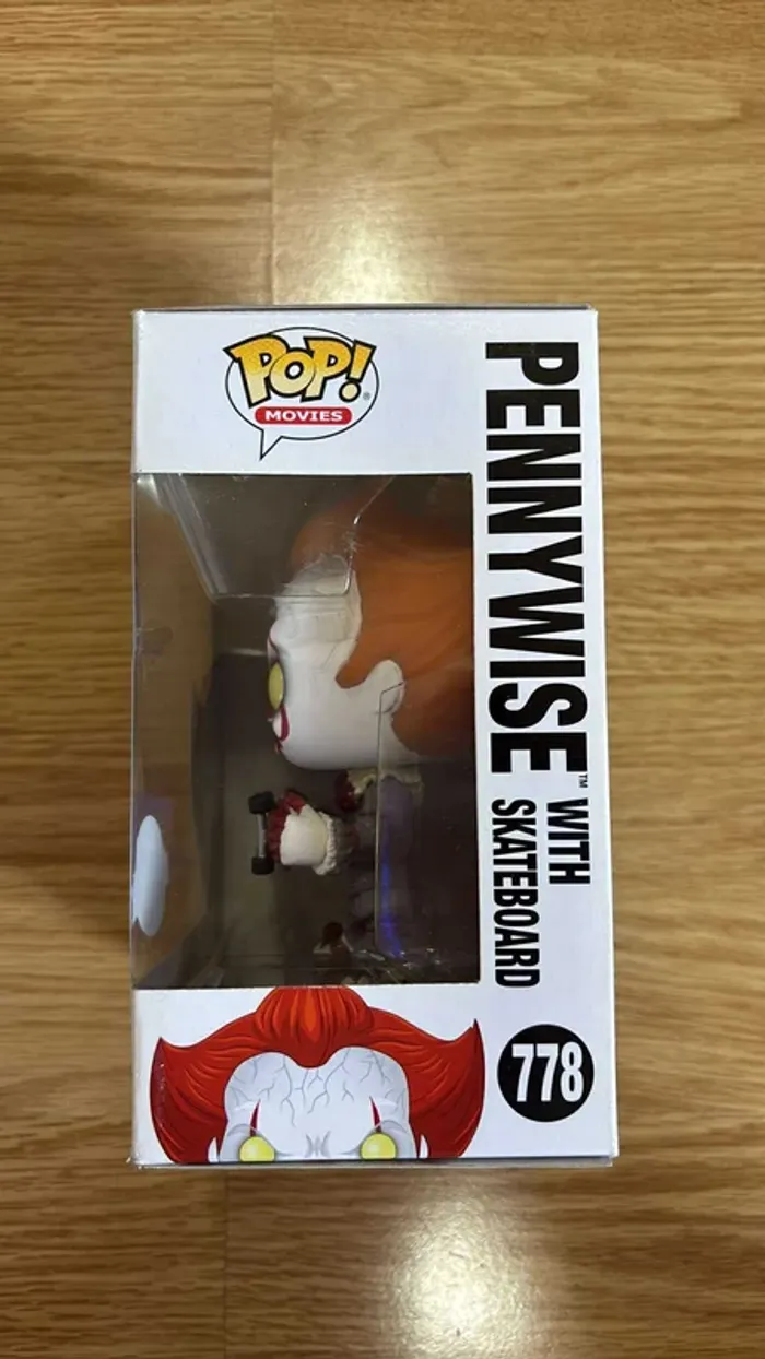 Funko Pop 778 Pennywise with skateboard - photo numéro 2