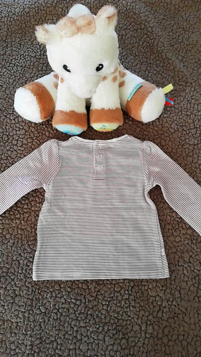 T shirt manche longue obaibi 3 mois - photo numéro 4