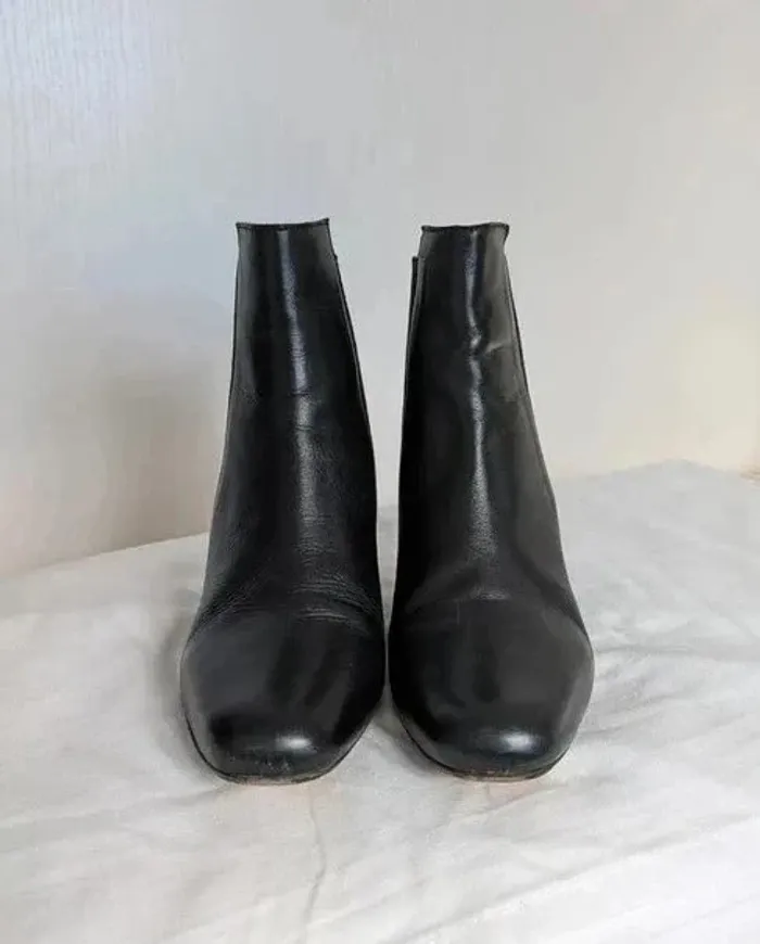 Bottines à talon - ZARA - taille 37 - photo numéro 4