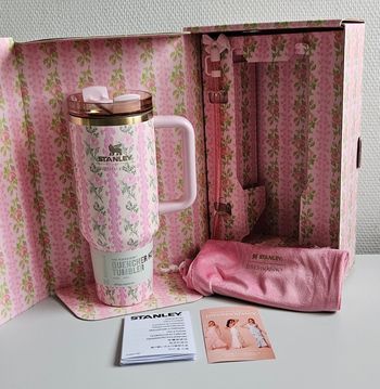 Gourde Stanley × LoveShackFancy 1,2L – Édition Lupin – Neuve