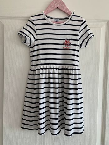 Robe marinière Cool Bandana Petit Bateau en 6 ans