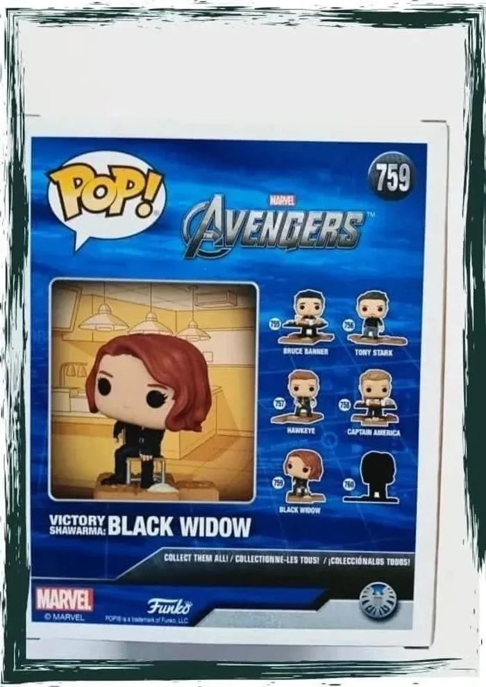 Funko POP! Deluxe Marvel Black Widow Shawarma 759 - photo numéro 3