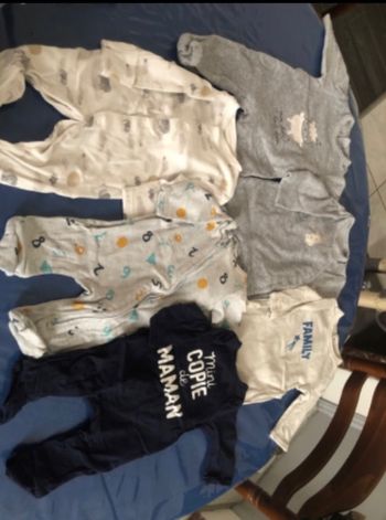 Lot de 6 pyjama mixte